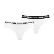 Puma Trosor 2P Logo Waistband Brazilian Vit X-Small Dam