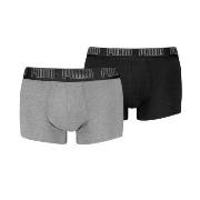 Puma Kalsonger 2P Men Everyday Trunks Grå bomull Medium Herr