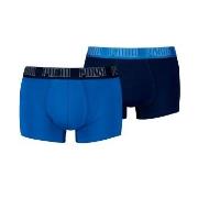 Puma Kalsonger 2P Men Everyday Trunks Marin/Blå bomull Large Herr