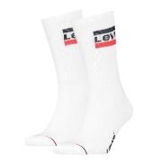 Levis Strumpor 2P Sport Regular Cut Sock Vit Strl 43/46