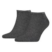 Calvin Klein Strumpor 2P Men Sneaker Socks Mörkgrå Strl 43/46 Herr