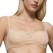 Triumph BH Body Make-Up Illusion Lace Balconette Beige F 85 Dam