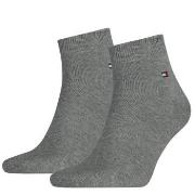 Tommy Hilfiger Strumpor 2P Men Quarter Sock Grå Strl 47/49 Herr