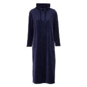 Damella Velour Cosy Dress Marin XX-Large Dam