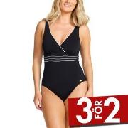 Damella Sandra Chlorine Resistant Swimsuit Svart polyamid 40 Dam