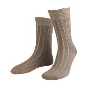 Amanda Christensen Strumpor Grade Wide Rib Ankle Socks Brun Strl 43/46
