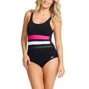 Damella Annabella Chlorine Resistent Swimsuit Svart/Rosa polyester 48 ...