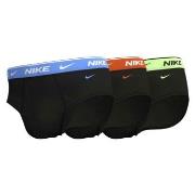 Nike Kalsonger 6P Everyday Essentials Cotton Stretch Hip Brief Svart/O...