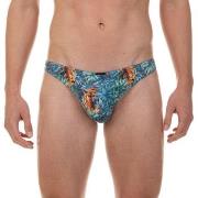 Bruno Banani Kalsonger Premium Line String Blå Mönstrad polyester XX-L...