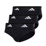 adidas Kalsonger 3P Active Flex Cotton Brief Svart bomull XX-Large Her...