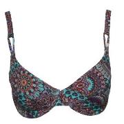 Esprit Fraser Beach Underwire Bikini Turkos Mönster D 40 Dam