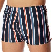 Schiesser Badbyxor Aqua Classic Swim Shorts Blå/Röd Large Herr