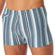 Schiesser Badbyxor Aqua Classic Swim Shorts Blå/Ljusblå X-Large Herr