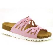 Scholl Ystad Women Rosa/Vit Strl 39 Dam