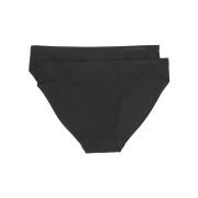 Marc O Polo Elastic Briefs Trosor 2P Svart X-Small Dam