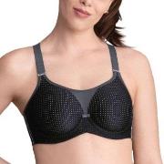 Anita BH Active Underwire Sports Bra Svart/Grå B 70 Dam