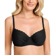 Damella Grace Wavy Bikini Bra Svart B/C 40 Dam