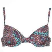 Esprit Fraser Beach Padded Bra Bikini Turkos Mönster C 80 Dam