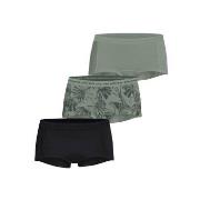 Björn Borg Trosor 3P Everyday Cotton Boxer Shorts Svart/Grön bomull X-...