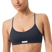 Björn Borg BH Studio Seamless Ribbed Strap Bra Marin polyamid XS/S Dam