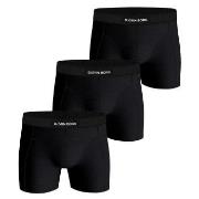 Björn Borg Kalsonger 3P Organic Cotton Stretch Boxers Svart ekologisk ...