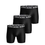 Björn Borg Kalsonger 3P Sports Microfiber Boxers Svart polyester Mediu...