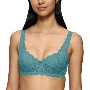 Triumph BH Amourette Wired Bra With Lace Turkos E 80 Dam