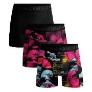 Muchachomalo Kalsonger 3P Cotton Stretch Binary Boxer Svart mönstrad b...
