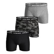 Björn Borg Kalsonger 6P Essential Shadeline Shorts Grå/Svart bomull XX...