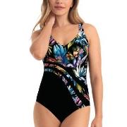 Anita Luella Swimsuit Svart Mönster E 48 Dam