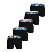 Björn Borg Kalsonger 5P Cotton Stretch Waistband Boxers Svart bomull X...