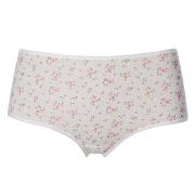 Trofe Cotton Midi Trosor Vit m Blommor bomull Large Dam
