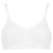 Damella BH Carla Soft Bra Vit polyester C 90 Dam