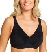 Damella BH Felice Soft Bra Svart bomull D 100 Dam