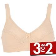 Damella BH Felice Soft Bra Hud bomull D 80 Dam