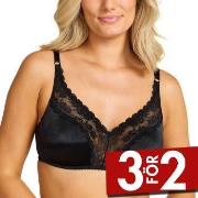 Damella BH Vera Soft Bra Svart polyester D 70 Dam