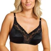 Damella BH Vera Soft Bra Svart polyester D 90 Dam