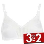 Damella BH Vera Soft Bra Vit polyester E 90 Dam