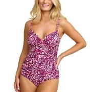 Damella Tara Swimsuit Pattern Rosa Mönstrad 40 Dam