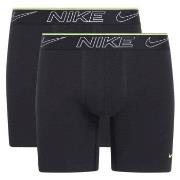 Nike Kalsonger 2P Elite Cotton Stretch Boxer Brief Svart X-Large Herr