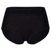 Pierre Robert Trosor High Waist Cotton Brief Svart bomull Large Dam