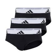adidas Kalsonger 3P Active Flex Cotton Brief Vit/Svart bomull Large He...