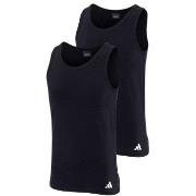 adidas 2P Active Flex Cotton Tank Top Svart bomull Medium Herr