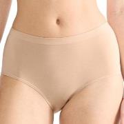 Sloggi Trosor 2P GO Sense High Waist Briefs Beige modal X-Large Dam