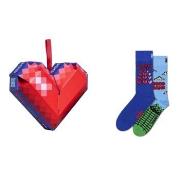Happy socks Strumpor 2P Good Game Gift Set Blå Mönstrad bomull Strl 36...