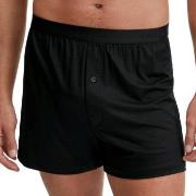 Calida Kalsonger Natural Cooling Boxer Shorts Svart tencel Small Herr