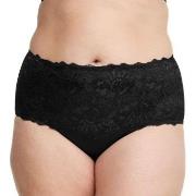 Swegmark Trosor Lace Maxi Briefs Svart polyamid Large Dam