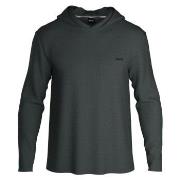 BOSS Waffle Hoodie Mörkgrön XX-Large Herr