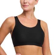 Swegmark BH Core Sports Bra Moulded Cups Svart polyamid Large Dam