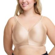 Swegmark BH Shine Soft Bra Moulded Cups Beige polyamid F 100 Dam